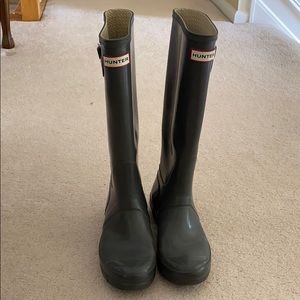 Hunter Boots Grey Size 7